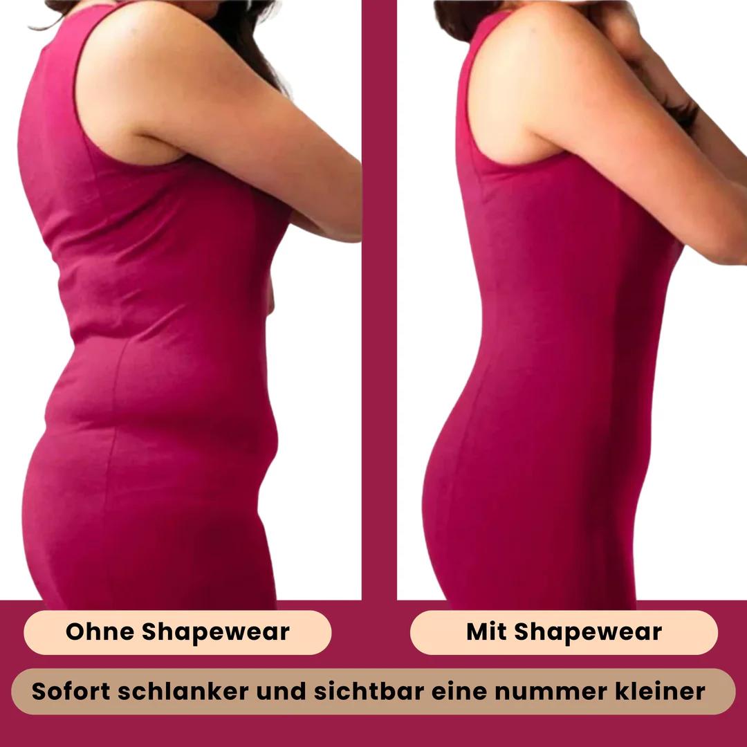 Nahtloser Shapewear Longsleeve mit Slip für Perfekte Silhouette