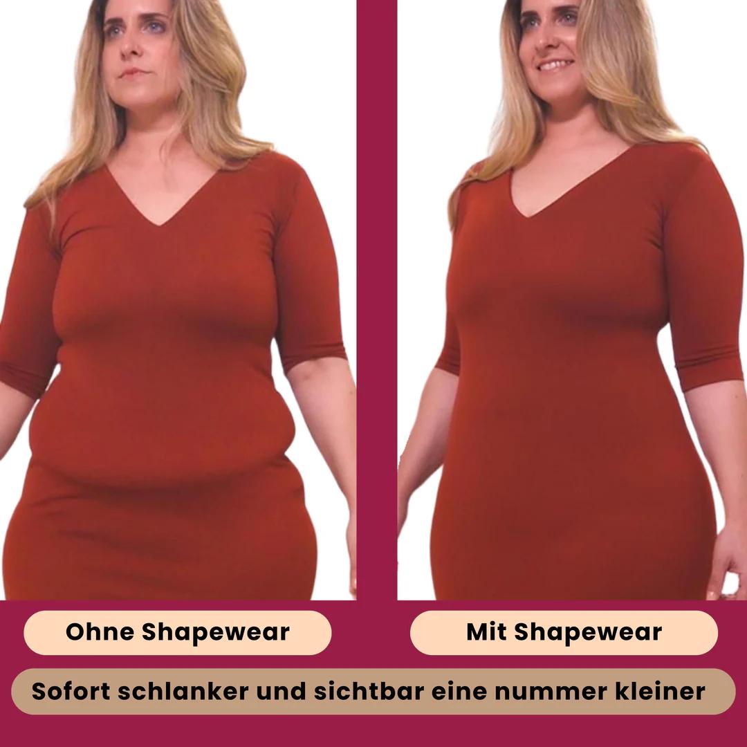 Nahtloser Shapewear T-Shirt mit Slip für Perfekte Silhouette