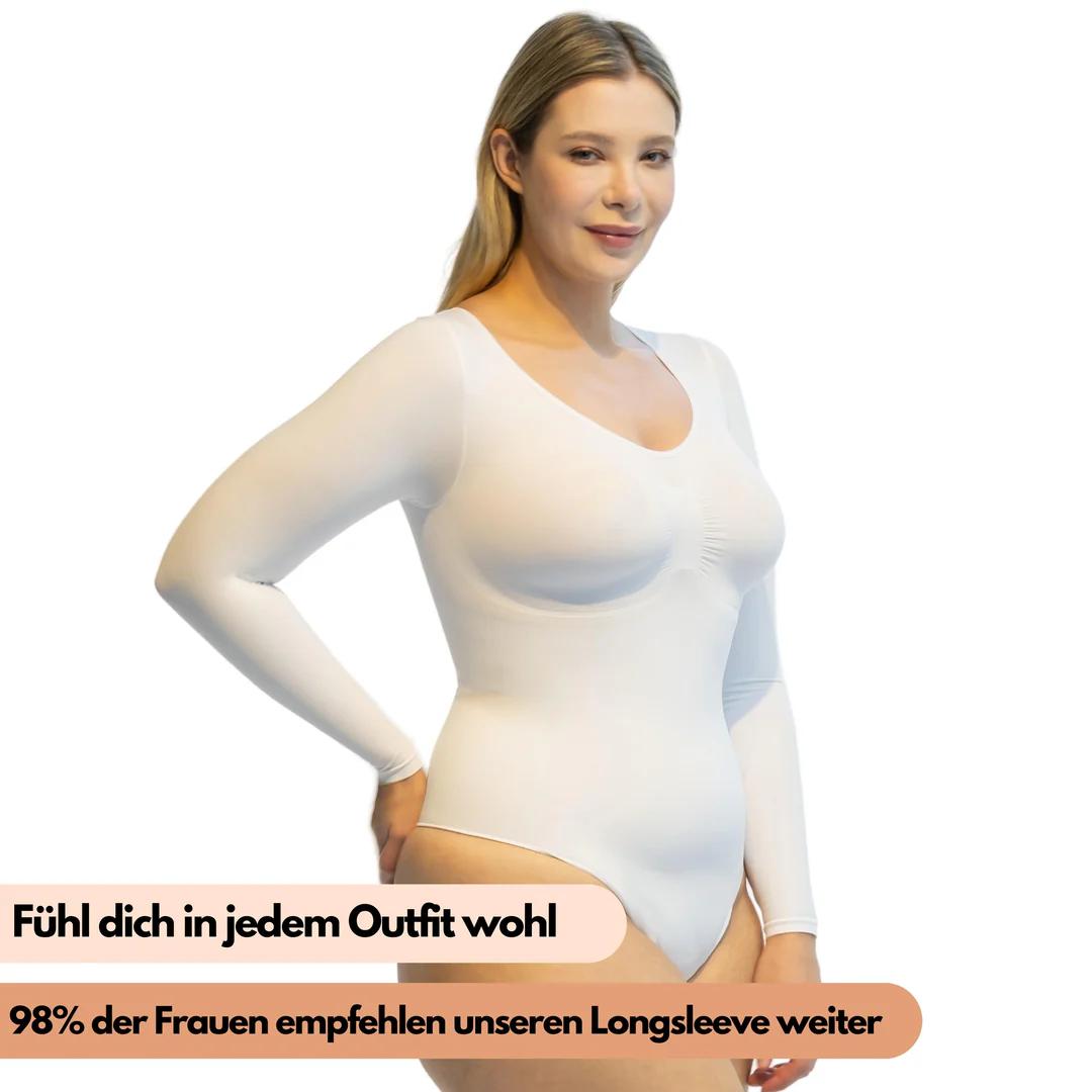 Nahtloser Shapewear Longsleeve mit Slip für Perfekte Silhouette