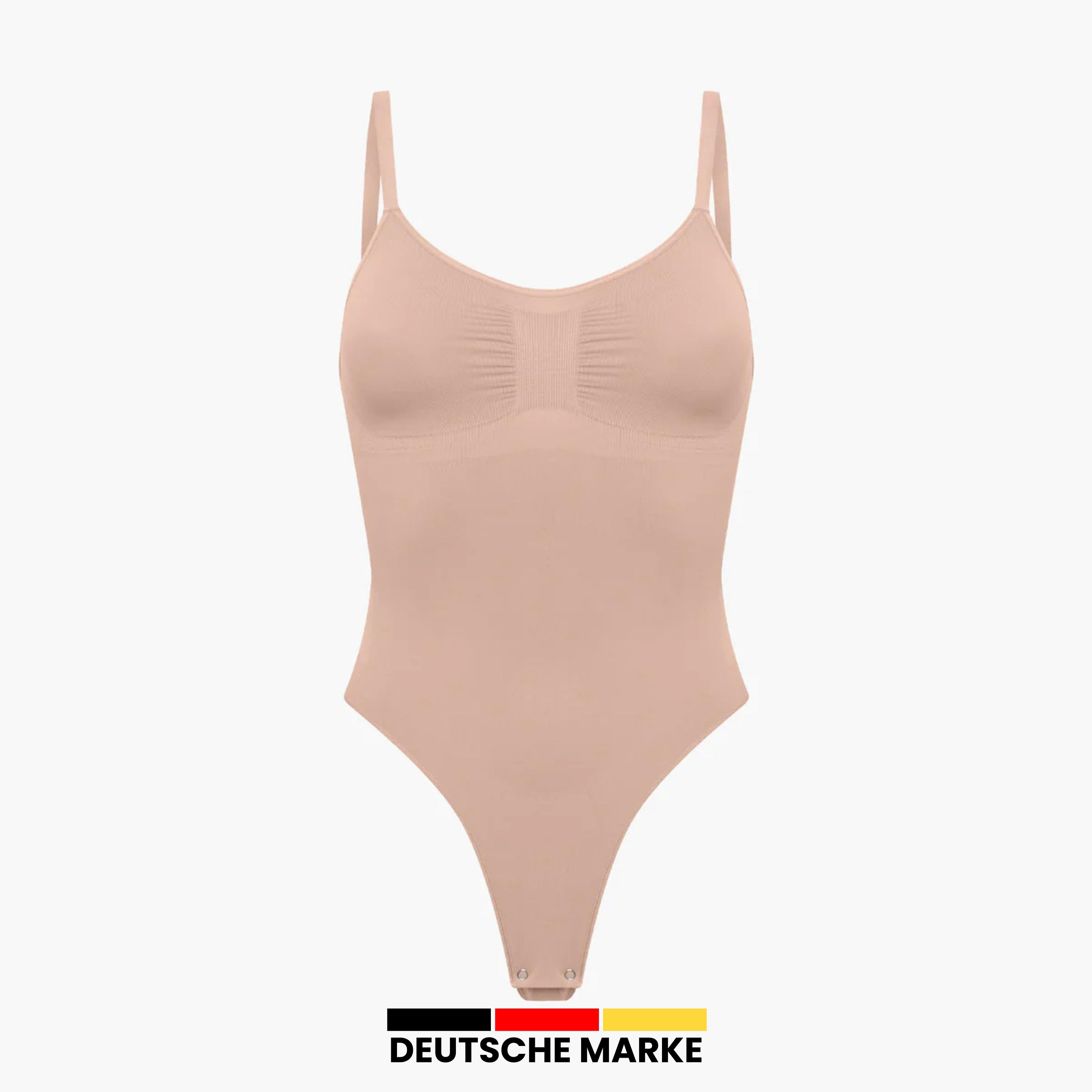 Nahtloser Shapewear Bodysuit mit String für Perfekte Silhouette