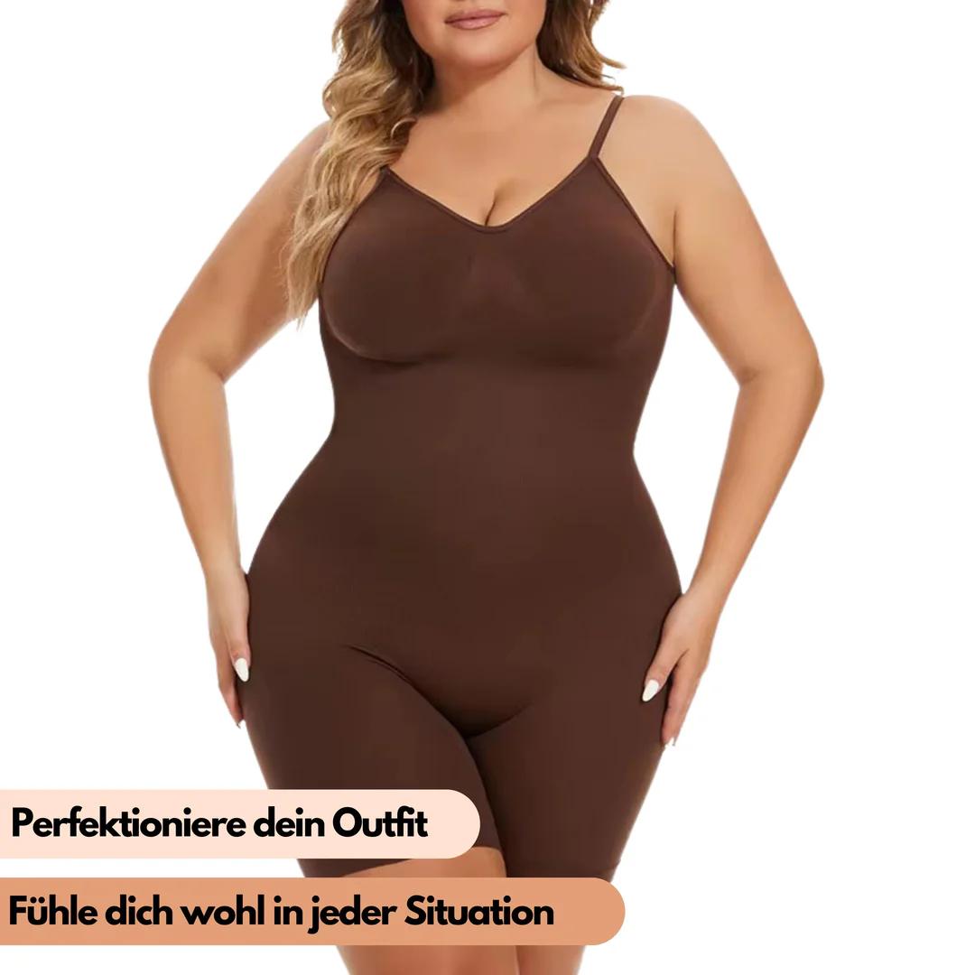 Nahtloser Shapewear Bodysuit mit Shorts für Perfekte Silhouette