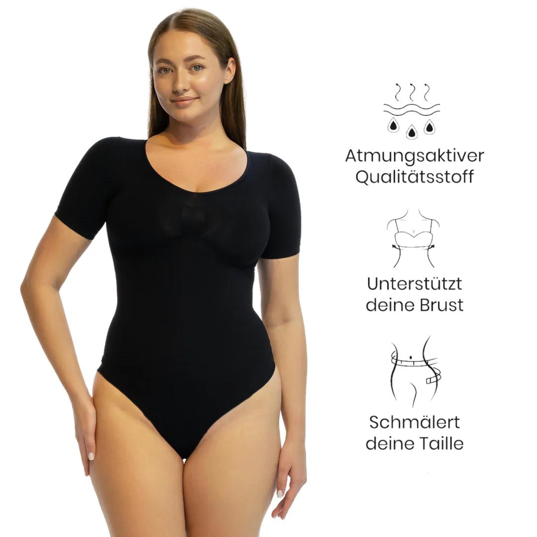 Nahtloser Shapewear T-Shirt mit String für Perfekte Silhouette