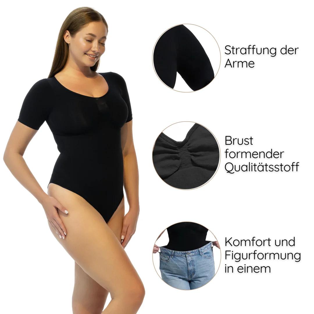 Nahtloser Shapewear T-Shirt mit String für Perfekte Silhouette