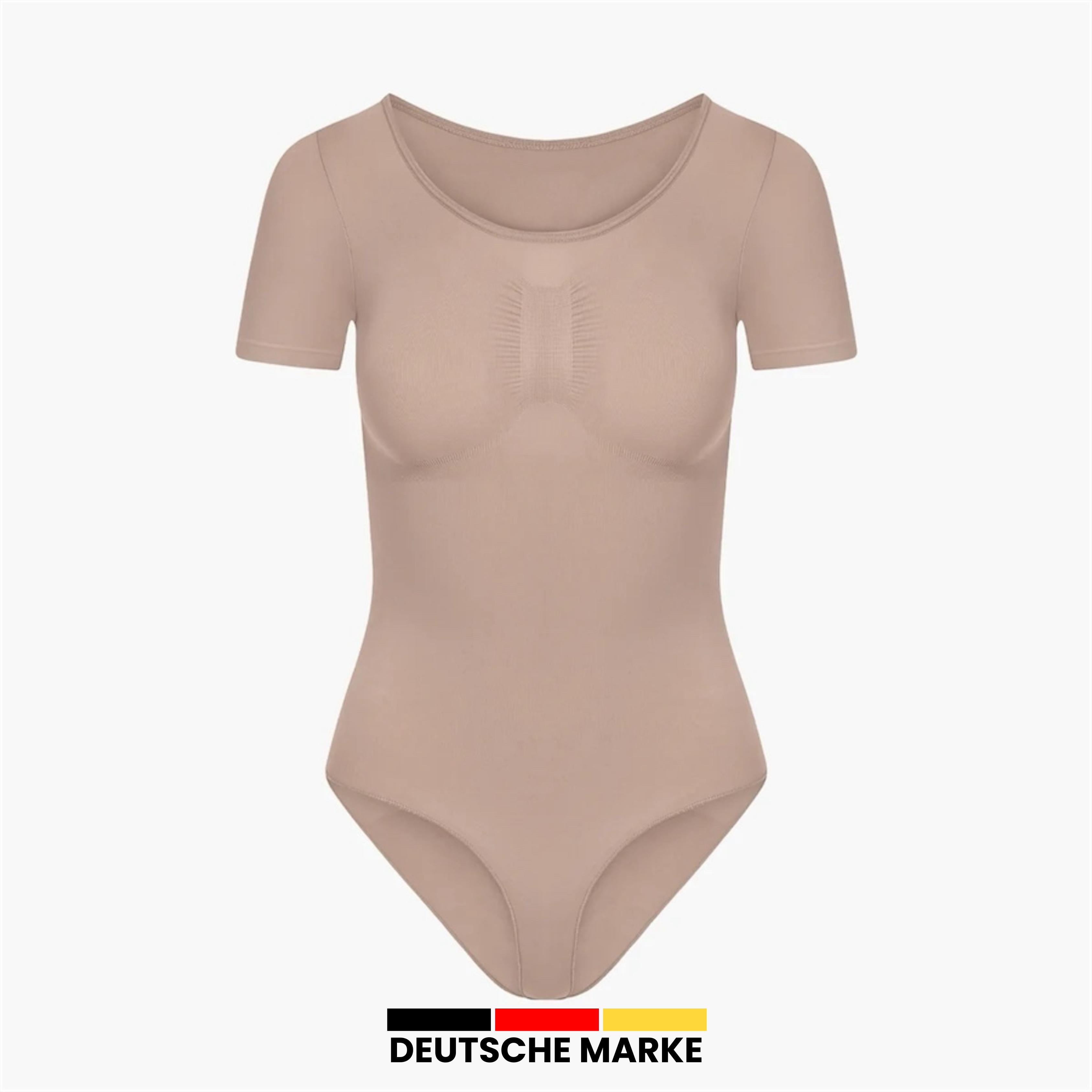 Nahtloser Shapewear T-Shirt mit Slip für Perfekte Silhouette